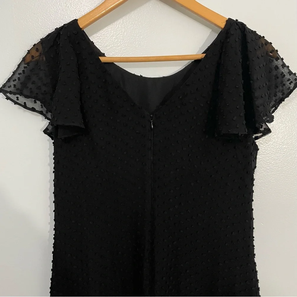 J. Crew Black Silk Blend Elegant Dress Size 2